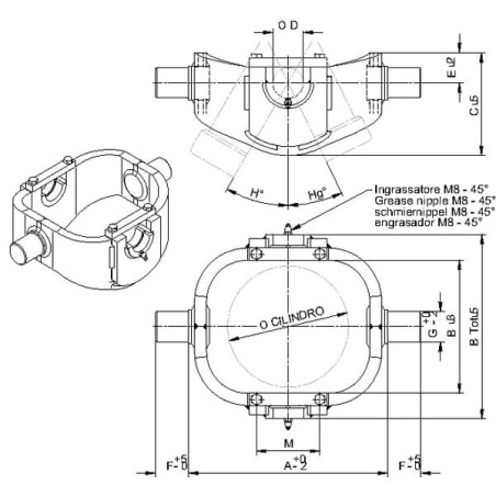 Kardanring D 10-300 - TC910300