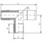 T piece fitting - TCMMM12