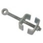 Gate eye fitting, adjustable bottom - TO8250 Gate eye fitting, adjustable bottom - TO8250