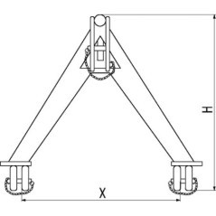 TL150834 Kramp, Hook triangles 