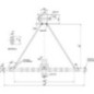 Three Point drawbar support category 2 - TL150892 Three Point drawbar support category 2 - TL150892