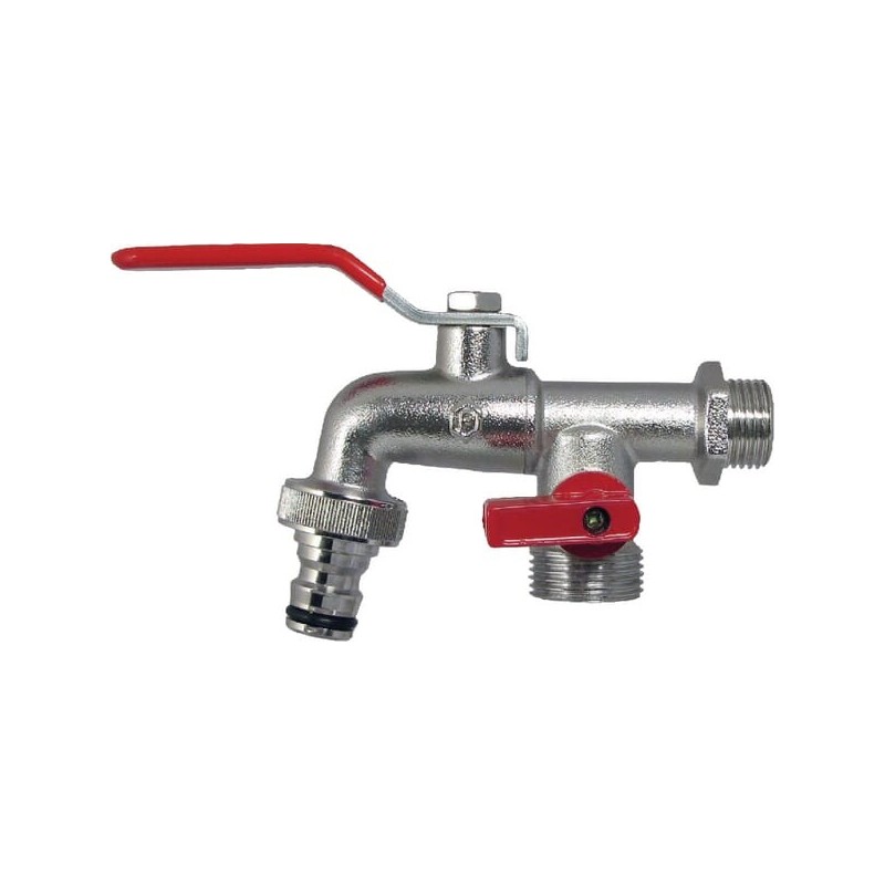 Tap double outlet 1/2 inch - TK12D Tap double outlet 1/2 inch - TK12D