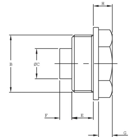 Magnetstopfen 3/4 - TKM12