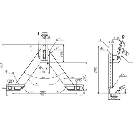 Linkage triangle category 3 - TL151006KR