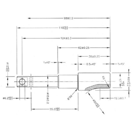 Hook repair kit cat. 2 - TL100202KR
