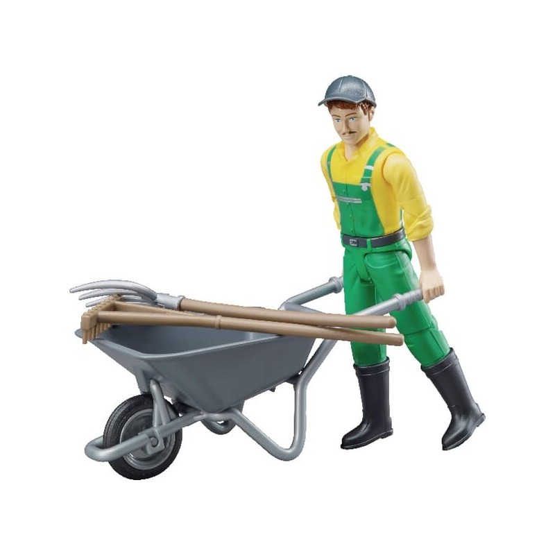 Figure set farmer with accessories - U62610 Figure set farmer with accessories - U62610