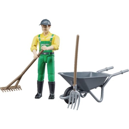 Figure set farmer with accessories - U62610