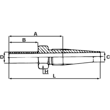 Schraubarmatur 12mm - U812