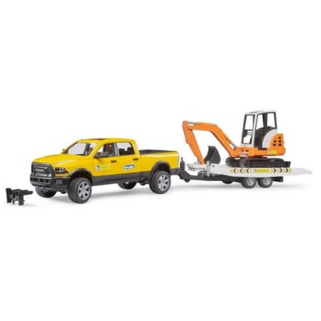 RAM mit Traler und Bagger - U02546