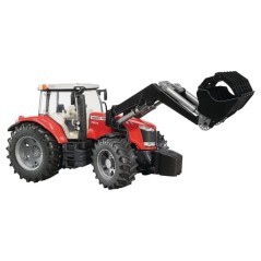 MF 7624 with front loader - U03047