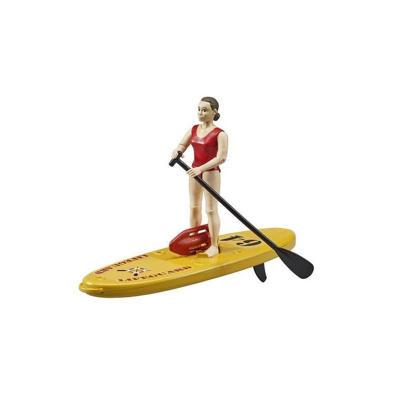 Ratownik z deską SUP, Bworld - U62785