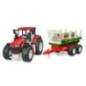 Tractor with forestry trailer - U03453 Tractor with forestry trailer - U03453