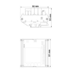 Control unit DIN rail - TREM239R