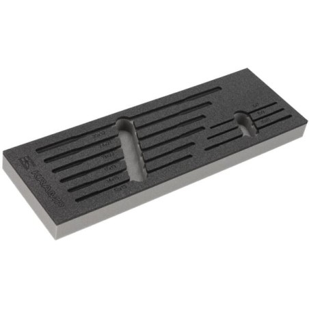 Foam inlay for open ended spanner set 9 pcs - TT851001