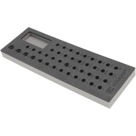 Foam inlay for socket set 1/4 inch 43 pcs - TT850101