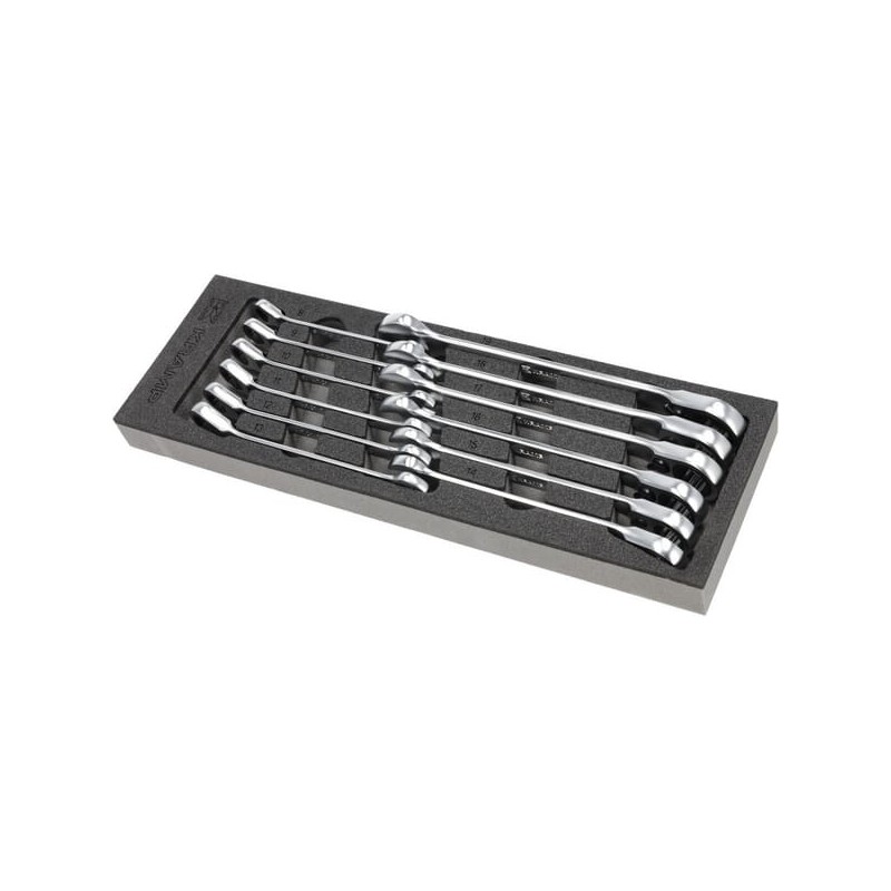 Combination ratchet spanner set 12 pcs - TT802501