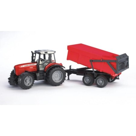 MF 7480 mit Anhänger - U02045