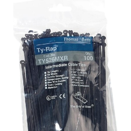 Kabelbinder 3,6x140mm schwarz - TY524MXR