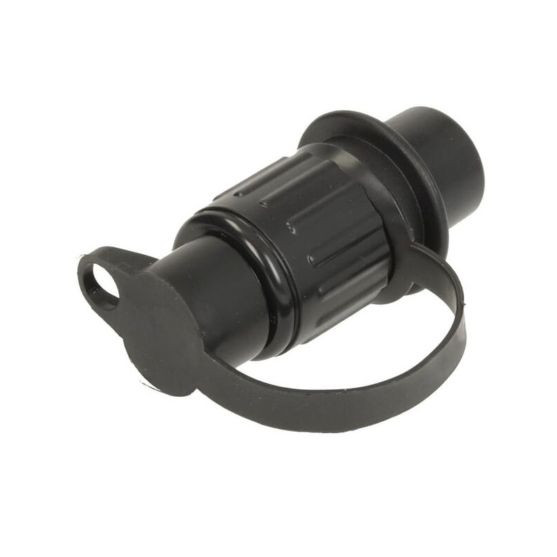 Plug 3-pin, plastic, 12/24V, blade terminals - TR00013KR