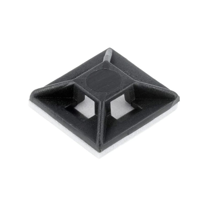 Adhesive cable tie mount 2.5mm 100Pcs - TRBPZ25 Adhesive cable tie mount 2.5mm 100Pcs - TRBPZ25