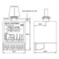 Positioning module with switch - TREM167
