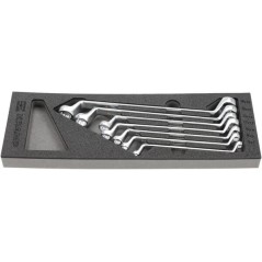 Double ended ring spanner set 7 pcs6-19mm - TT801501