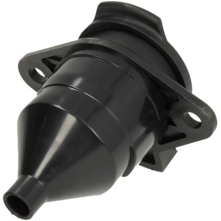 Trailer socket 7-pin, plastic cap, 24V, screw terminals - TR00010KR