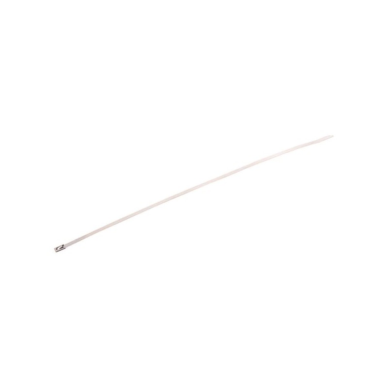 Cable tie 4.5x680mm, silver, 100pcs - TR0145680RVS