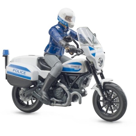 Scrambler Ducati Polizei-Motorrad - U62731