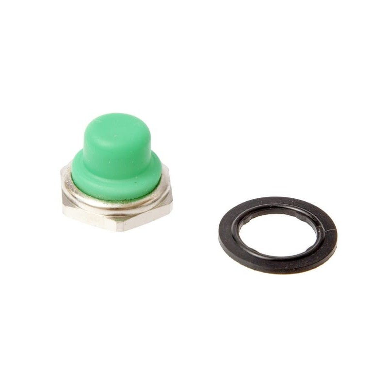 Push switch cap green - U16543