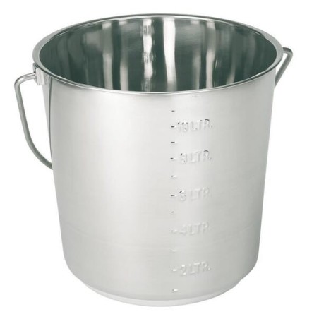 Eimer 12.3L, Edelstahl - TZ1141