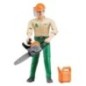 Forestry worker with accessories - U60030