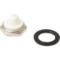 White half switch cap 12 mm - U11517 White half switch cap 12 mm - U11517
