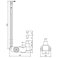 TRA402AL Big Red, Car lifts 