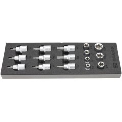 Socket set Torx 1/2 inch 16 pcs - TT800503