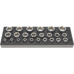 Socket set 1/2 inch 24 pcs - TT800501