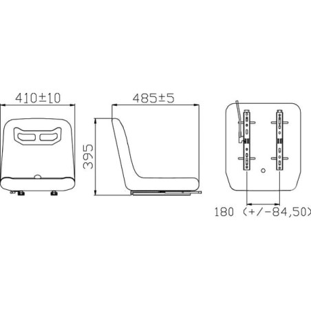 Siedzenie PCW - TS15000KR