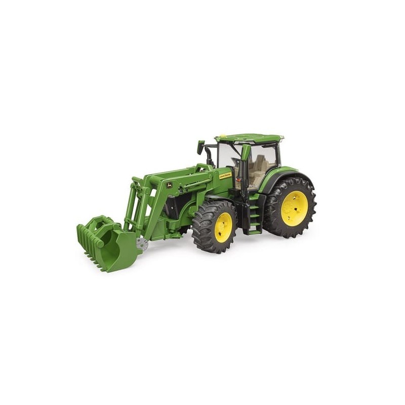 John Deere 7R with front loader - U03151