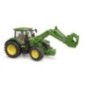John Deere 7R with front loader - U03151