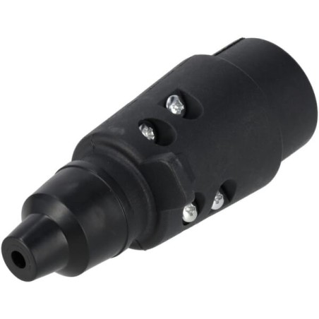 Trailer plug 7-pin, plastic, 12V, screw terminals - TR00001KR