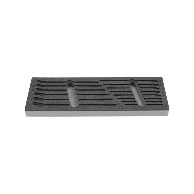 Foam inlay for combination spanner set 14 pcs - TT852001 Foam inlay for combination spanner set 14 pcs - TT852001