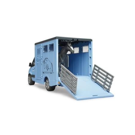 MB Sprinter Tiertransporter mit 1 Pferd - U02674
