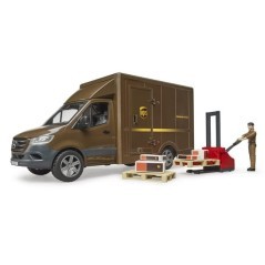 MB Sprinter UPS with driver and accessories - U02678