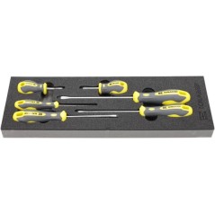 Screw driver set flat 6 pcs - TT804003