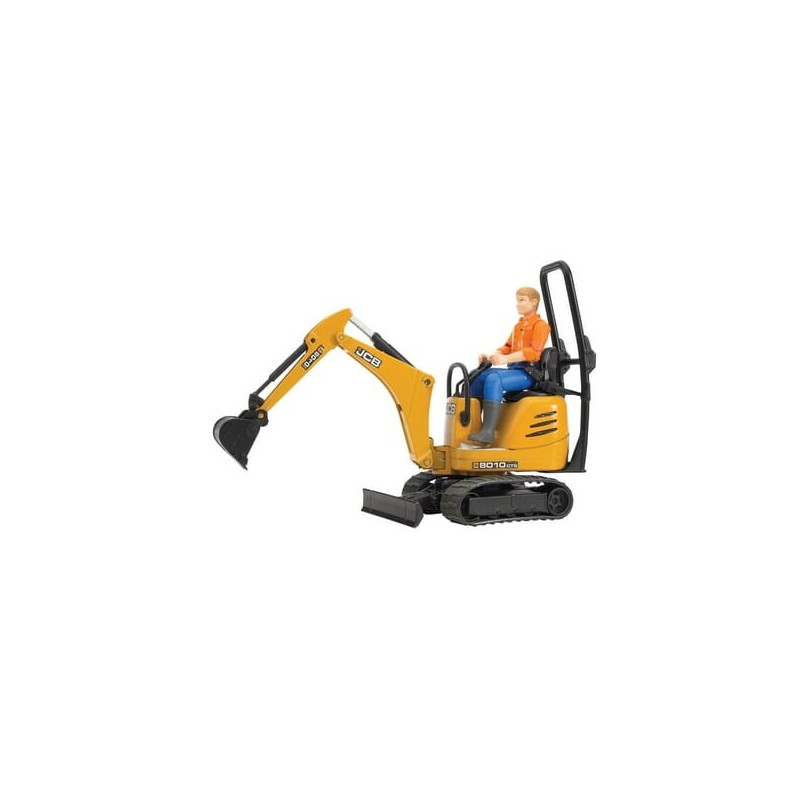 JCB Mikrobagger mit Arbeiter - U62002