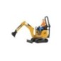 JCB Mikrobagger mit Arbeiter - U62002