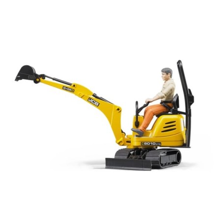 JCB micro digger with worker - U62002
