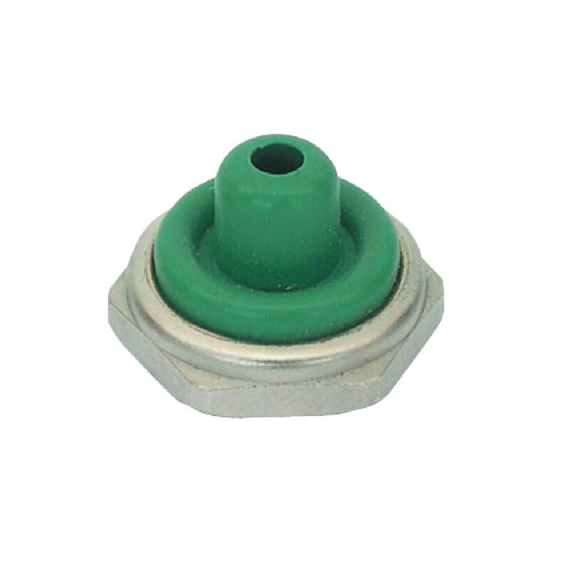 Schalterkappe halb grün 12mm - U11513 Schalterkappe halb grün 12mm - U11513