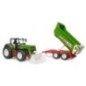 Roadmax tractor frontloader and trailer - U03452