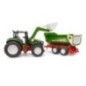 Roadmax tractor frontloader and trailer - U03452